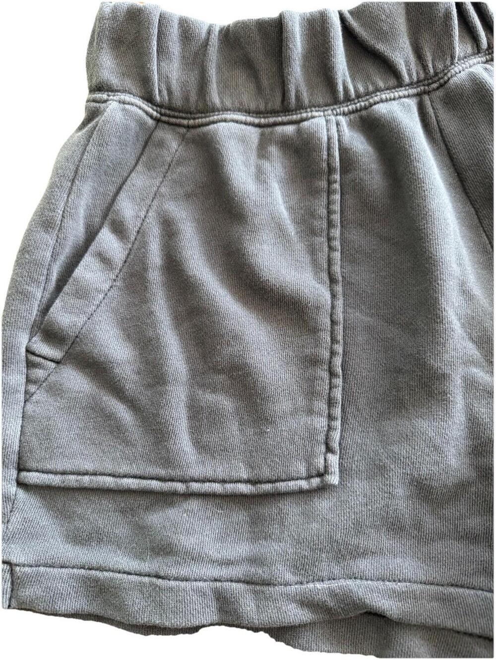 Aerie Fleece Go-to Shorts Charcoal Size Small 3.5” - Picture 2 of 7